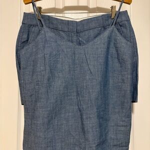 J. Crew Chambray Shorts & Tank Matching Set